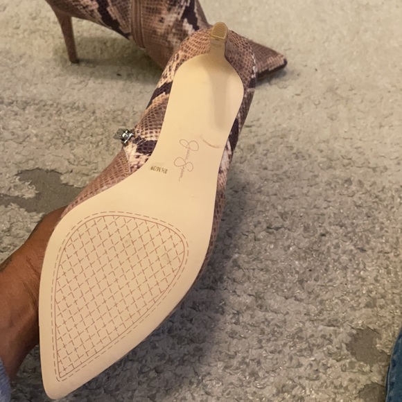 Jessica Simpson Layra Snake Print Bootie - Picture 7 of 7